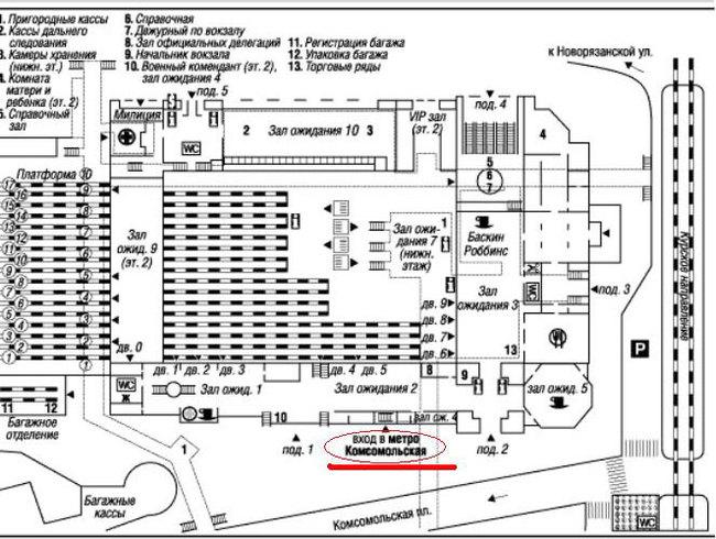 Схема парковок киевского вокзала в москве